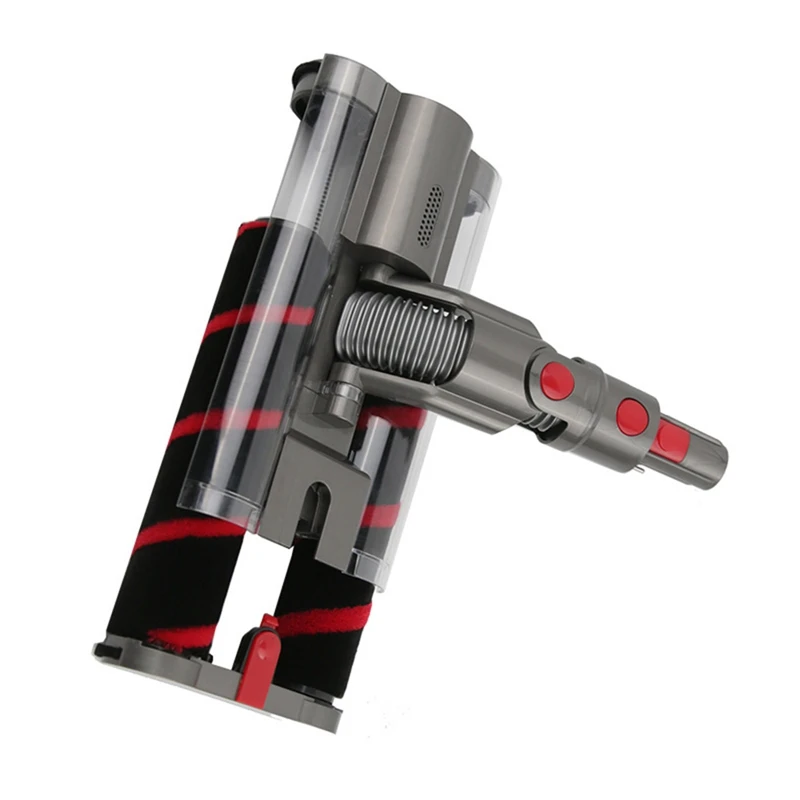 ABLS-pour Dyson omni-glide Sv19/21 tête d'aspirateur tête de moteur de remplacement tête de nettoyage à rouleau souple brosse à Double rouleau