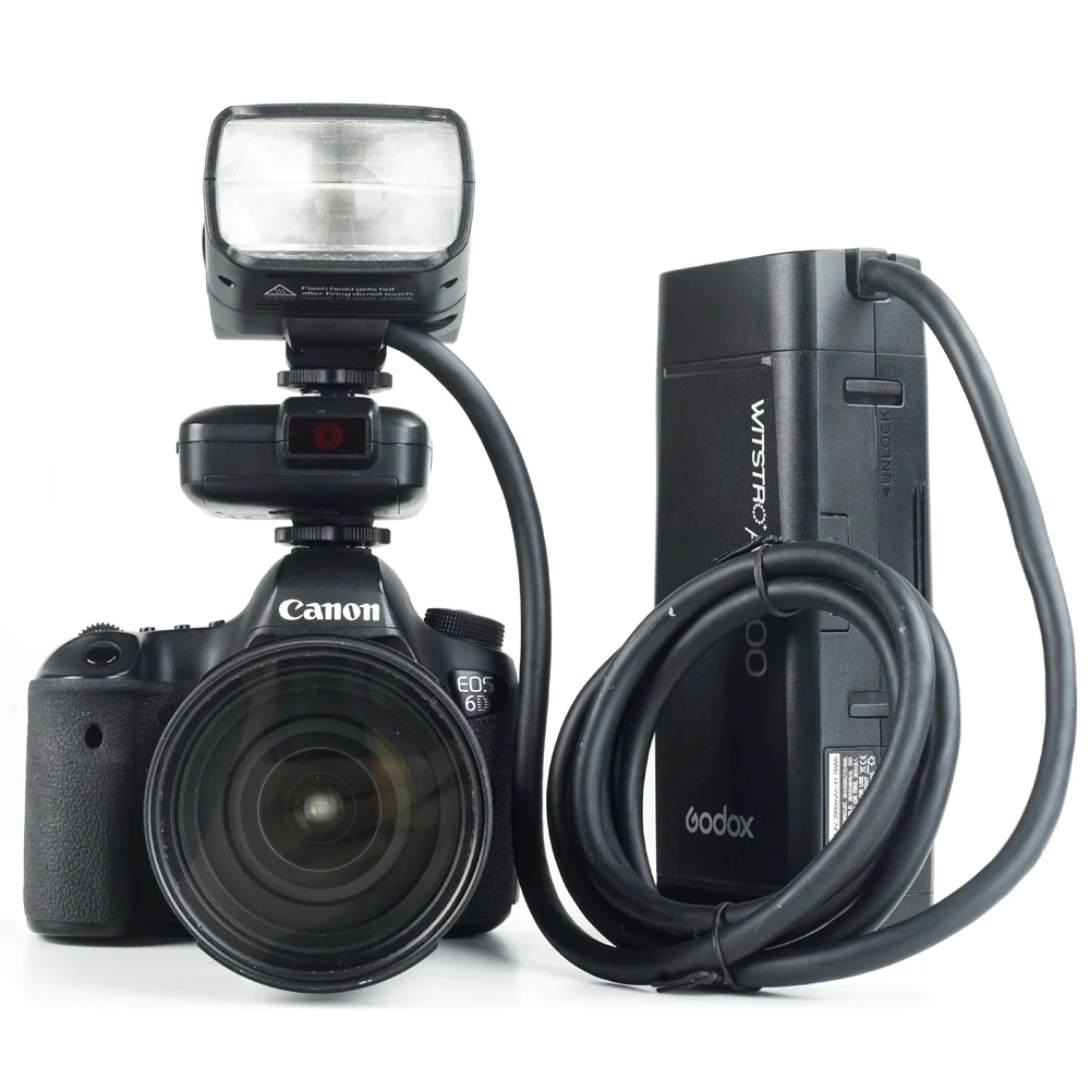 Godox EC200 EC200II AD200PROII AD200 Remote Separation Extension Head with Hot Shoe for Godox AD200 AD200PRO II Flash