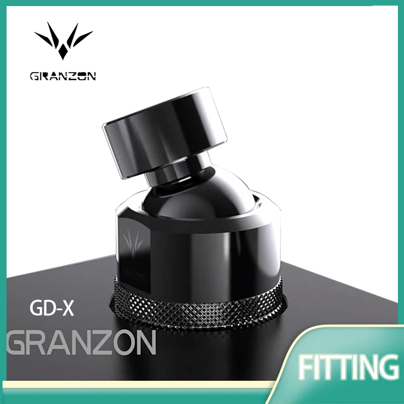 

Разнонаправленные поворотные фитинги Granzon G1/4 дюйма, 90, 45 градусов, разъем для фитинга водяного охлаждения, переходник «папа-мама», разъем GD-X