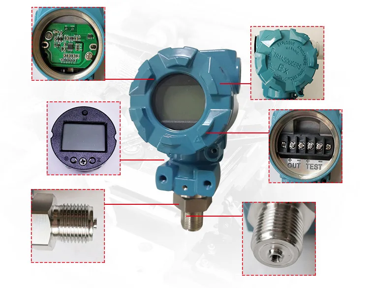 pressure transmitter  use for water tank  with LED display