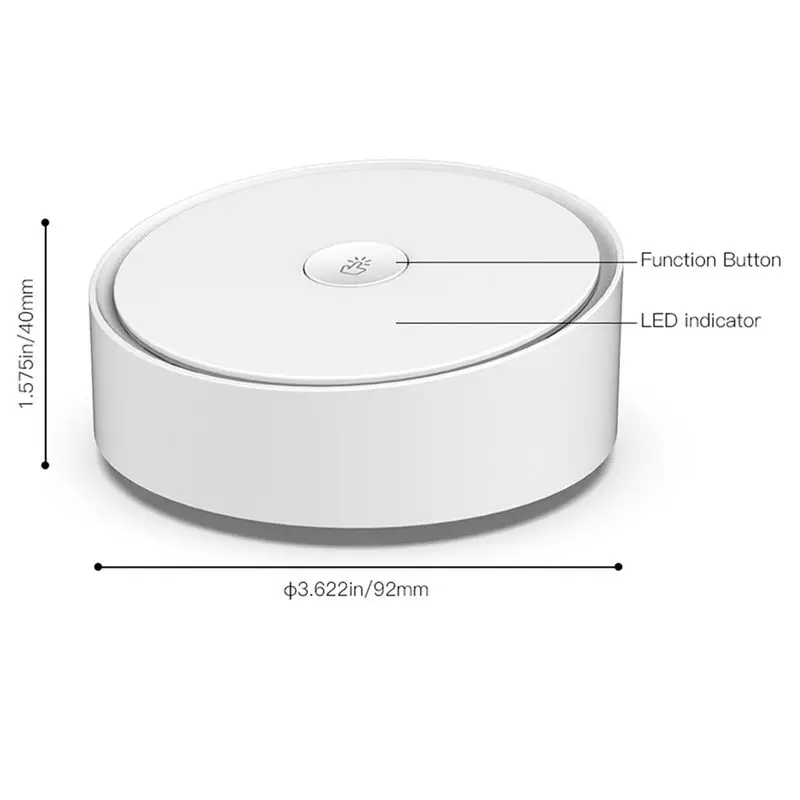 

AABFK Multi-Mode Smart IgBee Bluetooth Mesh Hub Work with Tuya Smart App Voice Control for Via Alexa Google Home