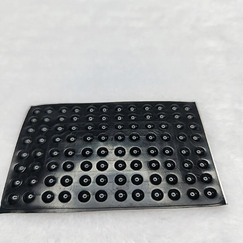 10000PCS 5mmx1.5mm Black Anti Slip Silicone Rubber Plastic Bumper Damper Shock Absorber Self-Adhesive Silicone Feet Pads