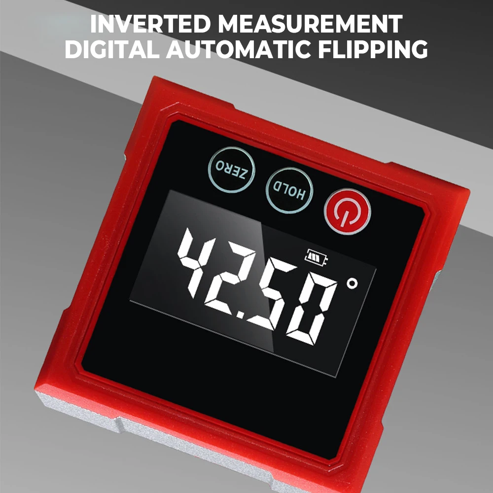 

Мини электронный цифровой инклинометр, угломер, 4-сторонний магнитный лазерный транспортир, цифровой горизонтометр, перезаряжаемый уровень