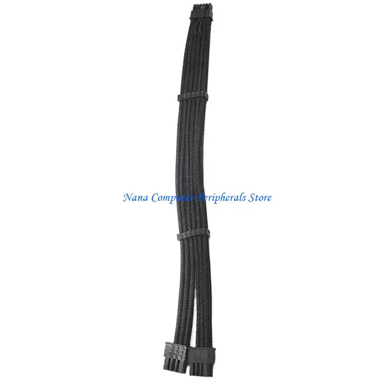 F68C 2x 8Pin Male to 12VHPWR PCIE5.0 16Pin ATX3.0 Power Supply Cord for RTX40 Series Graphics Card - 30CM 50CM 60CM 70CM