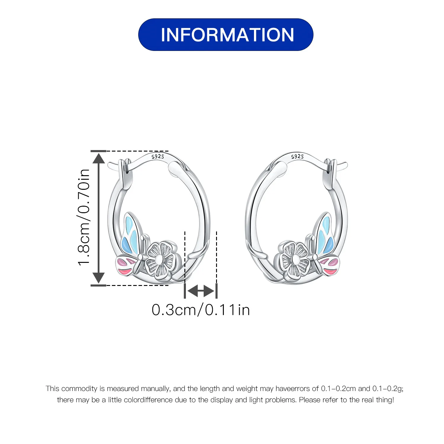 Natürliche Elemente 925 Sterling Silber Marienkäfer-Ohrringe Feiner Schmuck für Damen Geburtstagsgeschenke 2026 – Detail 8
