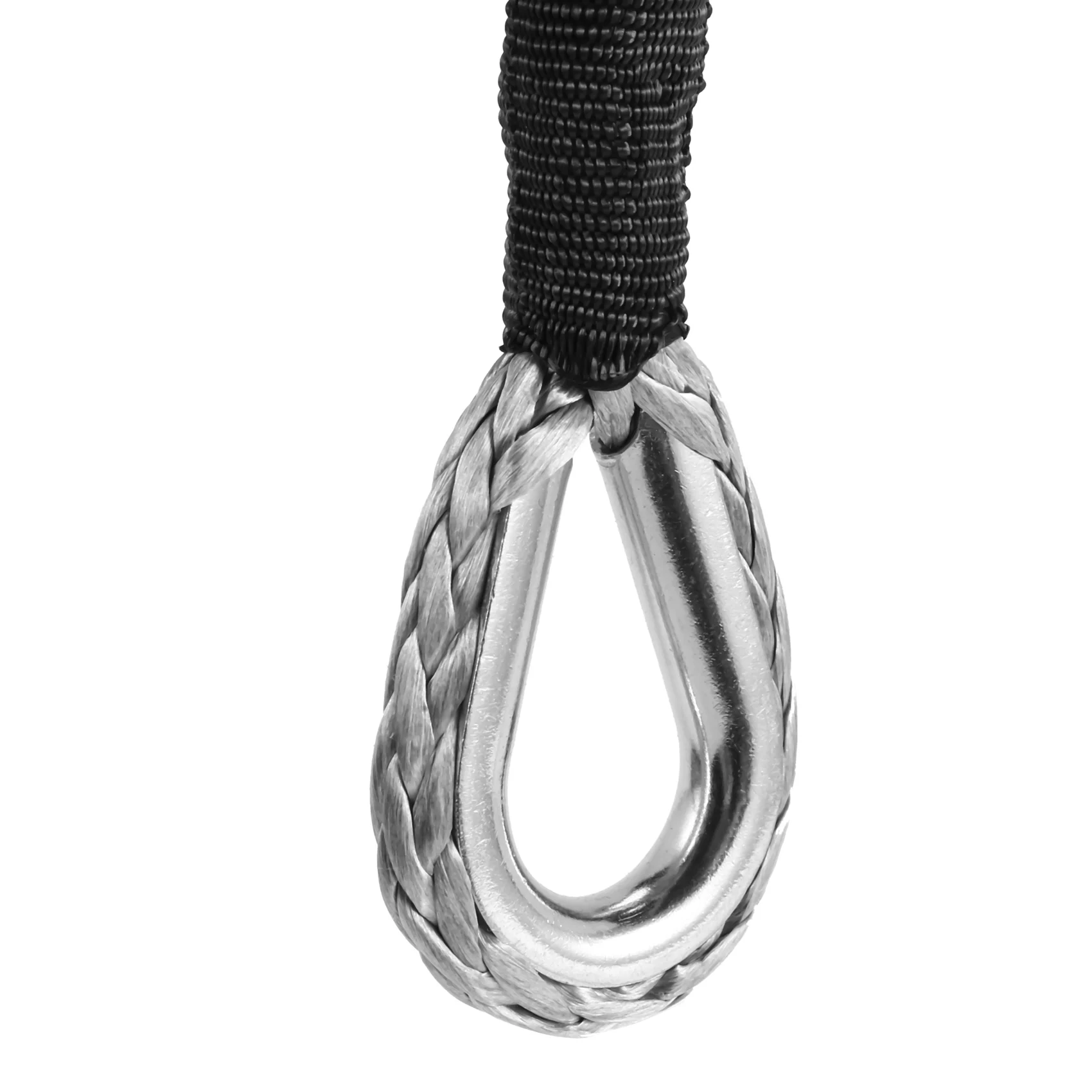 

Efficient Synthetic Winch Rope, 1/4 X 50Ft Synthetic Winch Rope Line Cable For ATV UTV SUV Truck Boat Winch