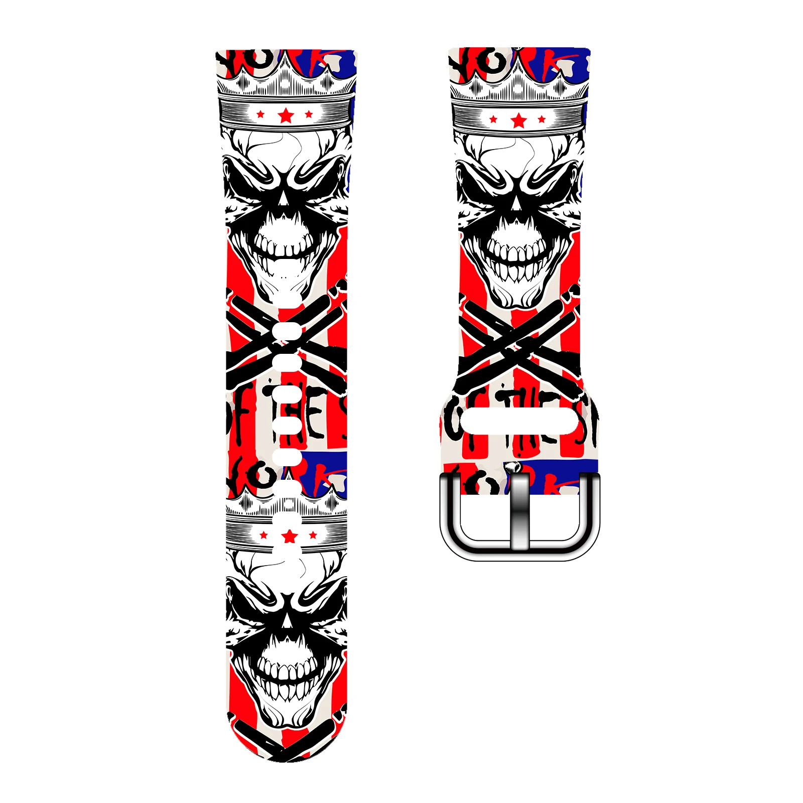 

Helloween Series Printed Strap for Fitbit Sense 2 1 Watchband Replaceable Bracelet for Versa 4 3 Watch Band for Women as a Gift