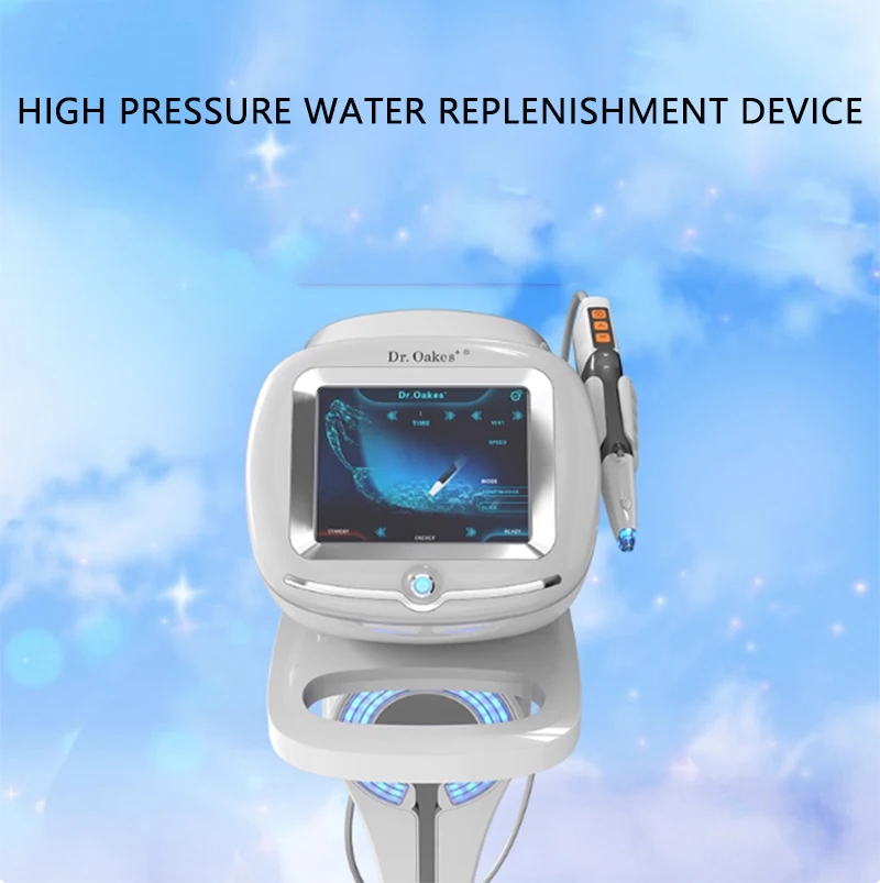 Mermaid High-Pressure Water Jet Transdermal Introduction Instrument, Black Cutti  Echnique, whitening instrument, beauty salo