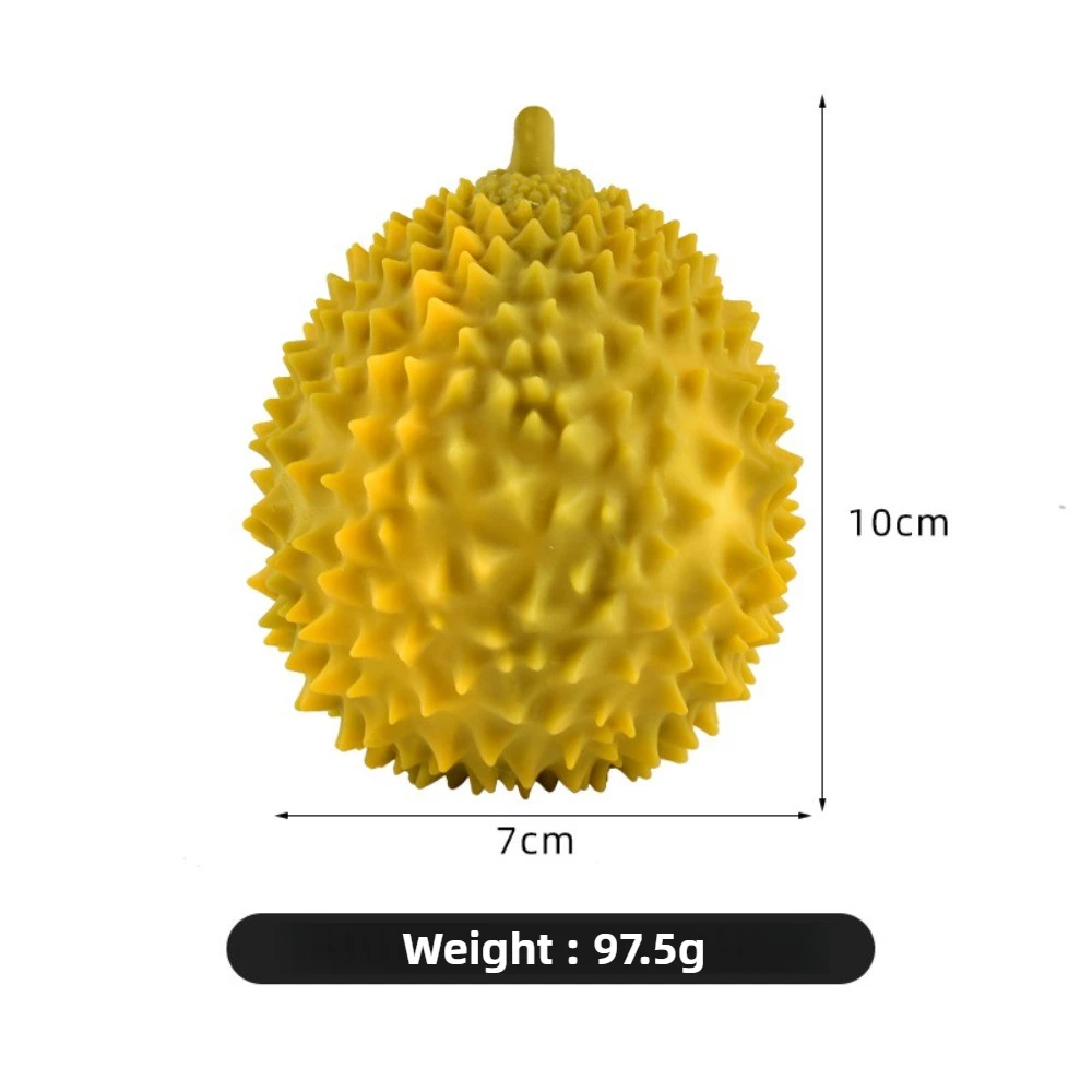 Squishy Simulated Durian Squeeze Toy for Stress Relief, Stretch Sensory Fidget Toys for Kids Adults, Anti-Anxiety Squishies Gift
