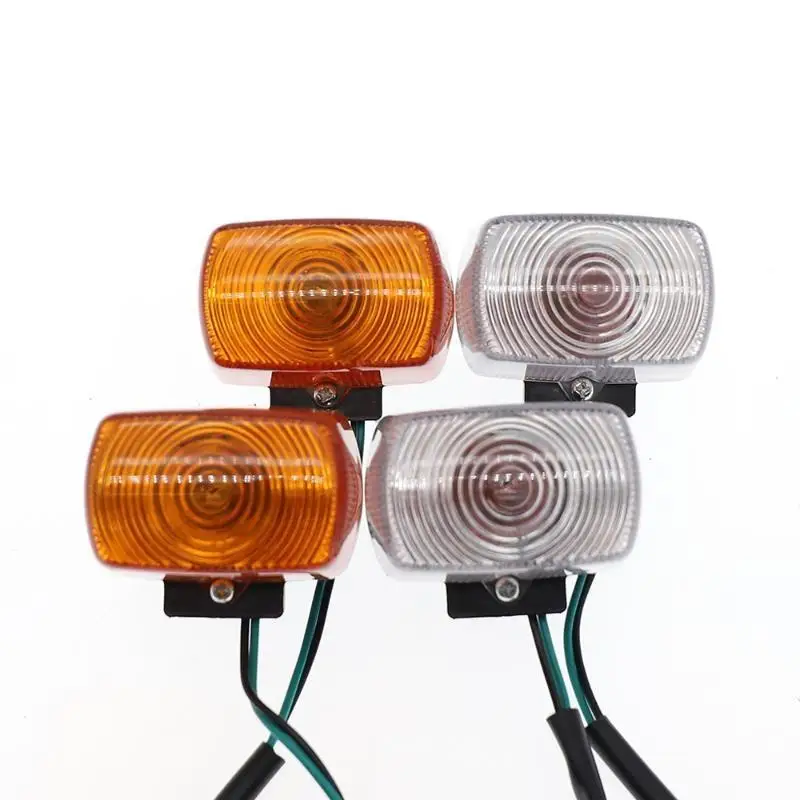 Motorcycle Front Rear Turn Signal Lights Indicator Lamp Moto Flashing Blinker Lights For XT225 TTR250/XR250 XR