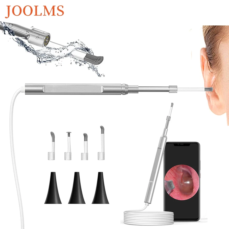 

4.3mm Digital Otoscope 1-3pcs Ear Wax Removal Tools Ear Clean Cameras For Skin And Ear Support Android And PC