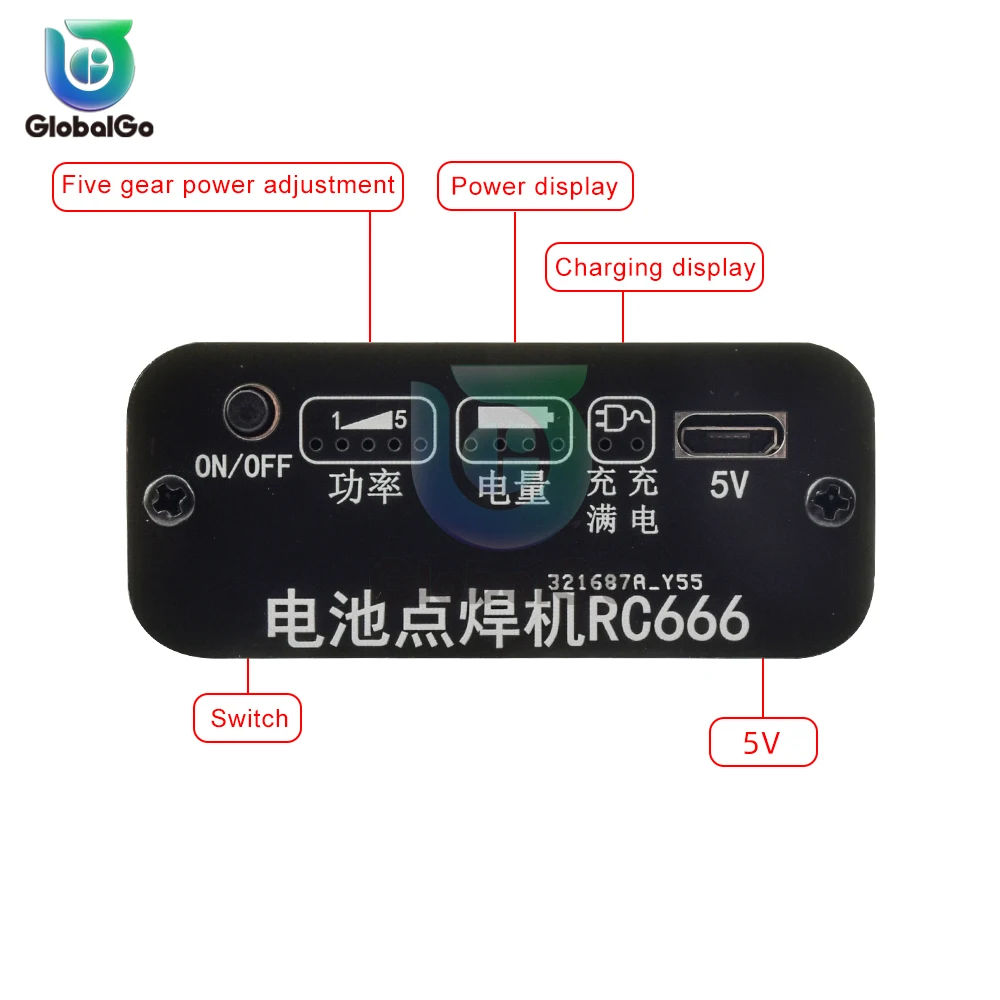 Spot Welding Machine Lithium Battery Nickel-metal Hydride Nickel-cadmium 0.1-0.12mm Nickel Sheet DIY 18650 Battery Spot Welder