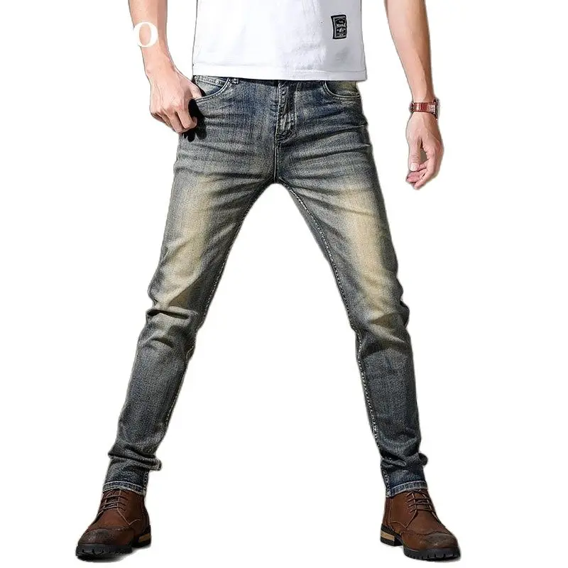 

BATMO 2023 new arrival high quality classica jeans men,male straight jeans ,plus-size 28-40 8879