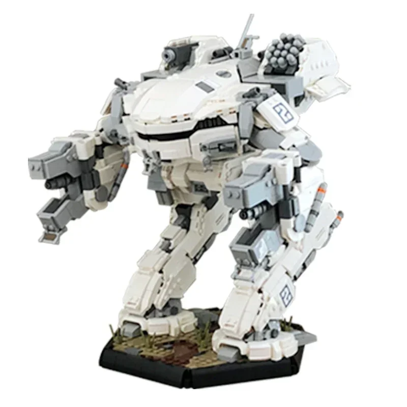 MOC-軍事モデルのビルディングブロック,日曜大工の組み立ておもちゃ,モジュラー,クリスマスプレゼント,皇帝のメカの戦士,MOC