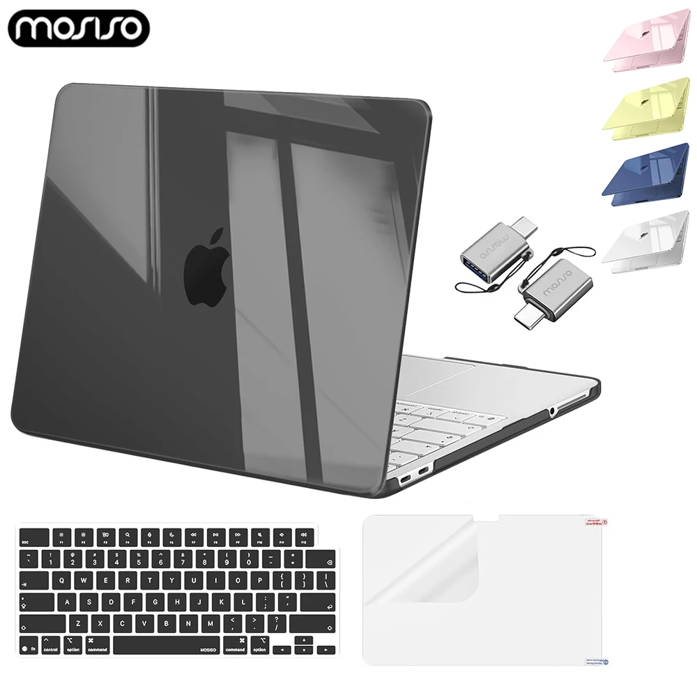 Laptop Case For MacBook Neo 13 2026 A3404 with A18 Pro Chip Clear Protective Case Ultra Thin Crystal Hard Shell Cover