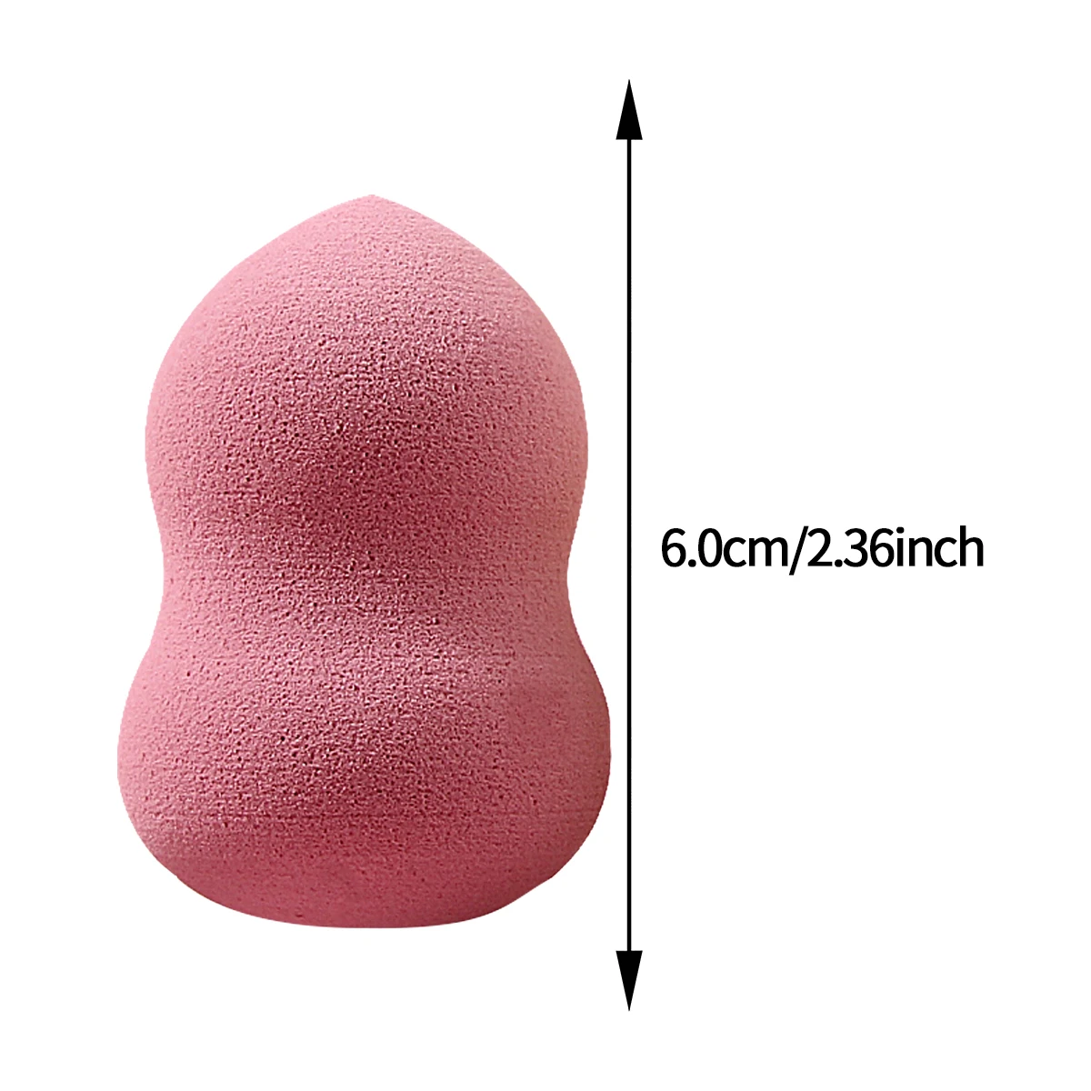 3 STKS 3-kleuren kalebas poederdons, make-up spons ei, droog en nat dual-purpose make-up ei, draagbare foundation vloeibare make-up tool