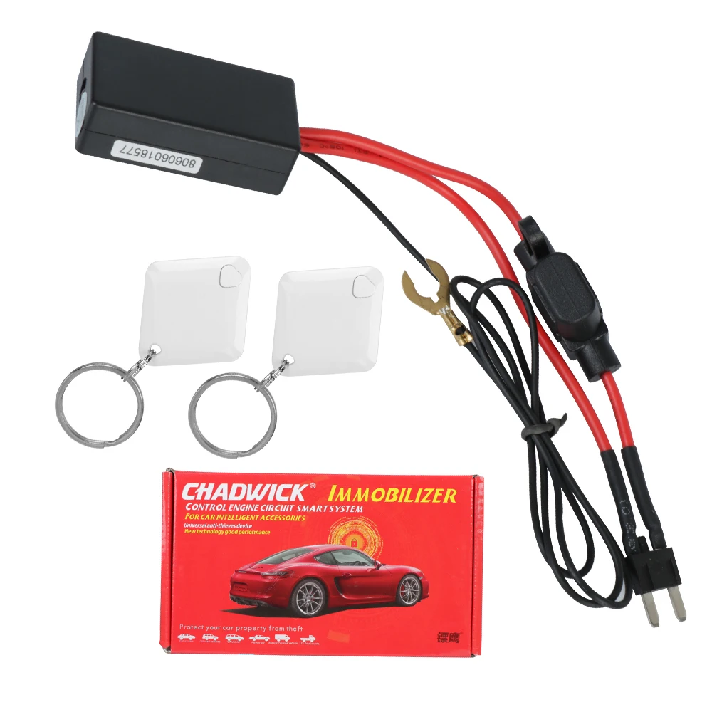 M506 Anti-robbery System Engine Lock Anti-theft Device RFID 12V Immobilizer For Gasline Car Motorcycle Wireless Circuit Cut Off