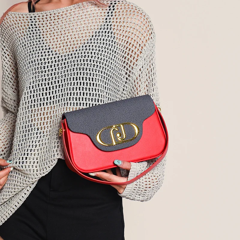 

Cute Colorful Shoulder Bag 2025 New for Women, Lightweight Soft Leather Crossbody Purse, Sweet Design for All Occasions