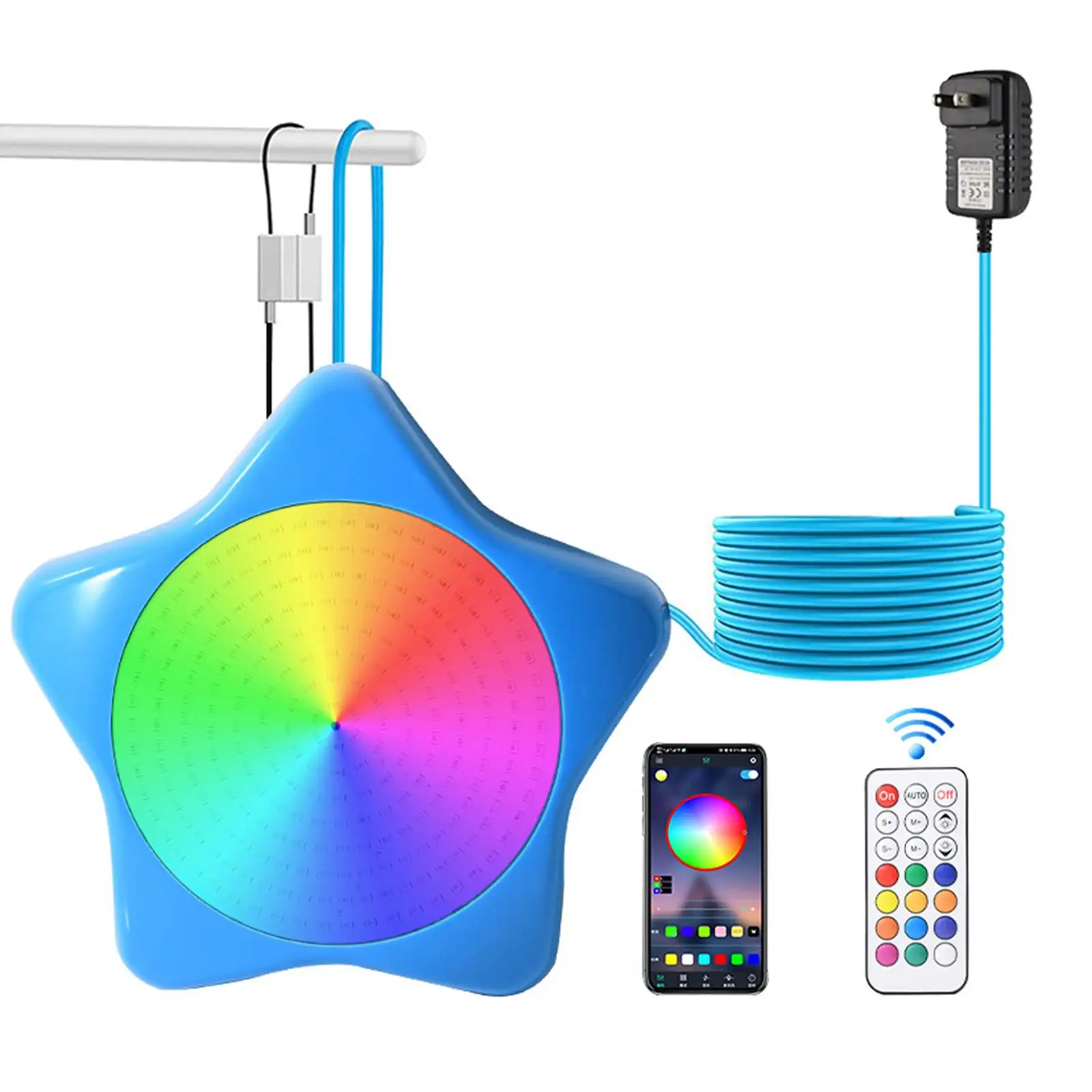 

LED Submersible App Control Underwater IP68 Swimming Pool Night Lamp LED Underwater Light for Christmas Swimming Halloween