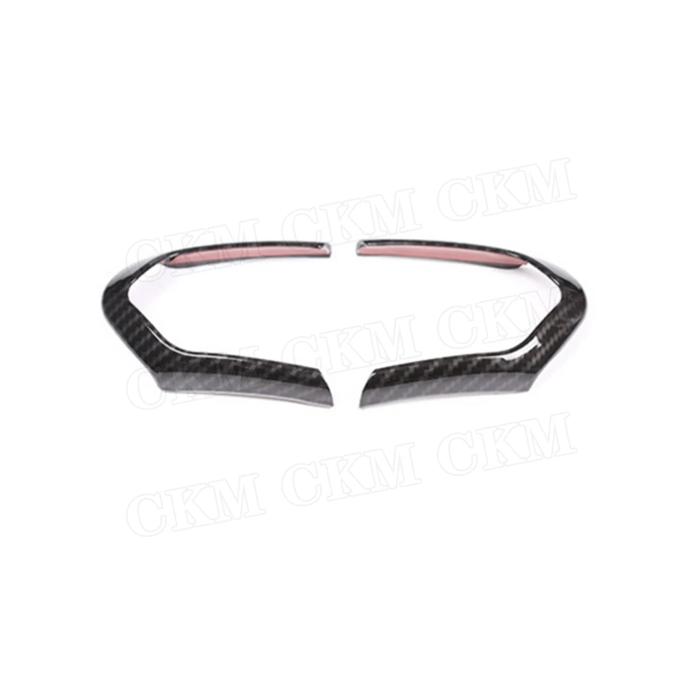 ABS material Interior Steering Wheel Key border Trim Frames Stickers for BMW M3 M4 M5 F20 F22 F30 F32 F10 F06 F15 F16 M-Sport