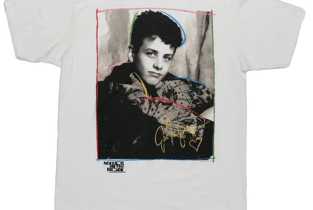 New Kids On The Block Joe McIntyre Cotton White Unisex Shirt