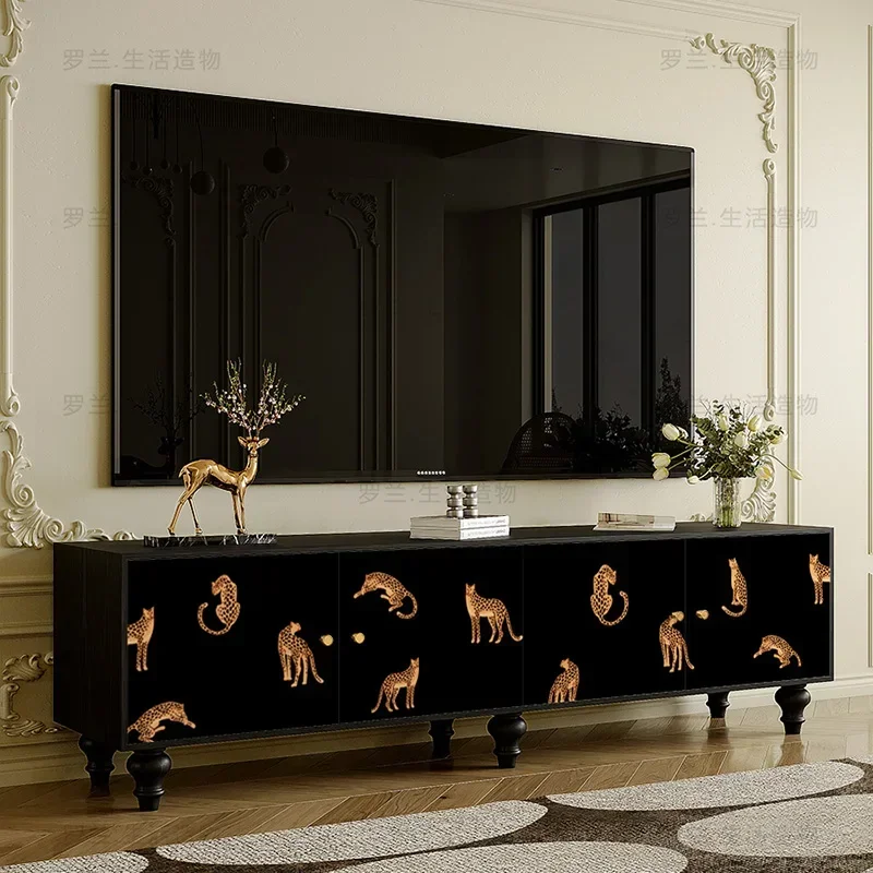 Organizer Universal Tv Stands Living Room Fireplace Monitor Luxury Tv Table Designer Drawers Muebles Para Tv Trendy Furniture - Image 4