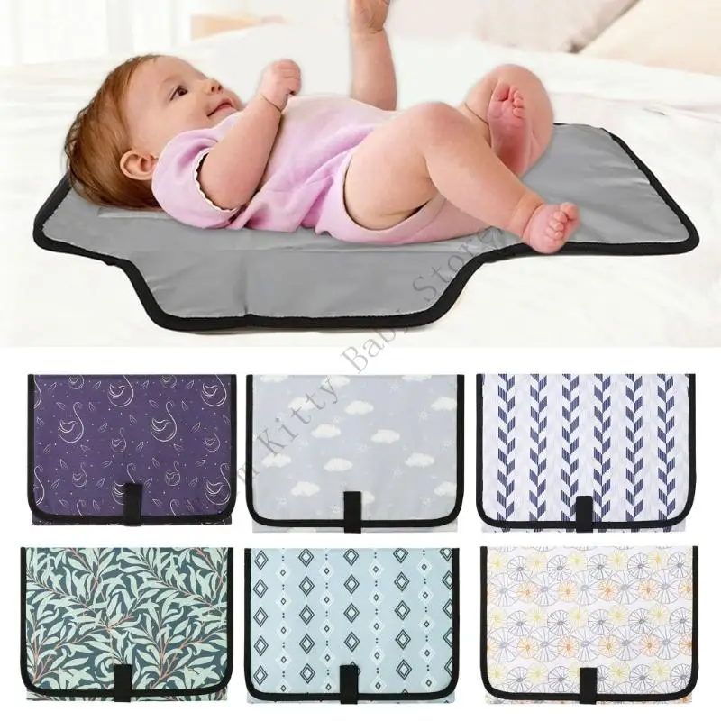 وسادة تغيير حفاضات الأطفال المحمولة المقاومة للماء من XXFE، قابلة للطي، تصميم مضغوط ناعم، حصيرة تغيير حفاضات ناعمة للاستخدام #1