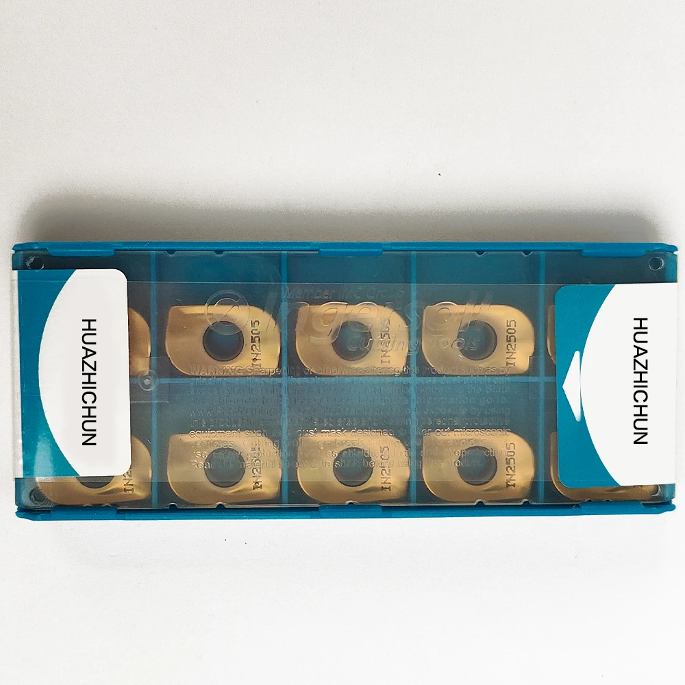 

HUAZHICHUN AOMT 170548R IN2505 Ingerso Carbide Inserts Milling Cutter Tool