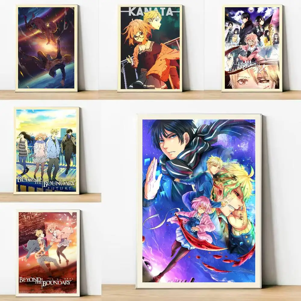 Anime B-Beyond B-Boundary Wall Art Print Poster Japanese Art Exhibition Decorative Painting Modern Home Decor Gift Unframed