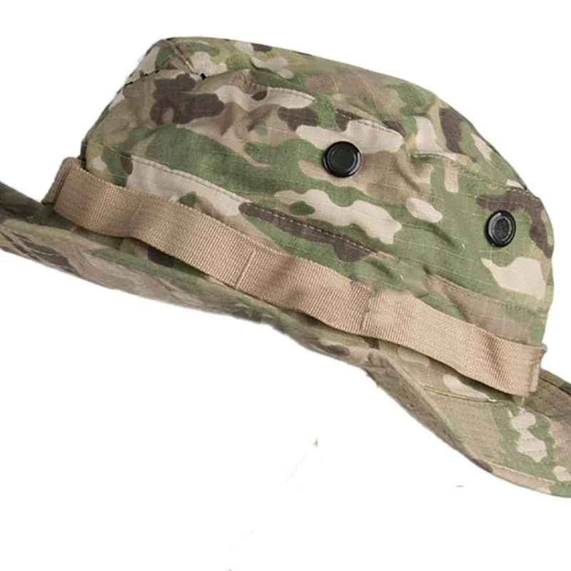 Berretto parasole tattico CP Cappello Bonnie Cappelli rotondi Protezione solare Escursionismo Combattimento Airsoft Caccia Allenamento Combattimento