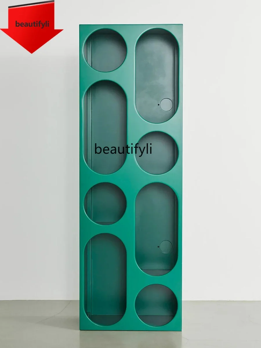 

K185 Modern Minimalist Living Room Arch Cave Storage Display Product Display Cabinet Nordic Decoration Floor Bookcase