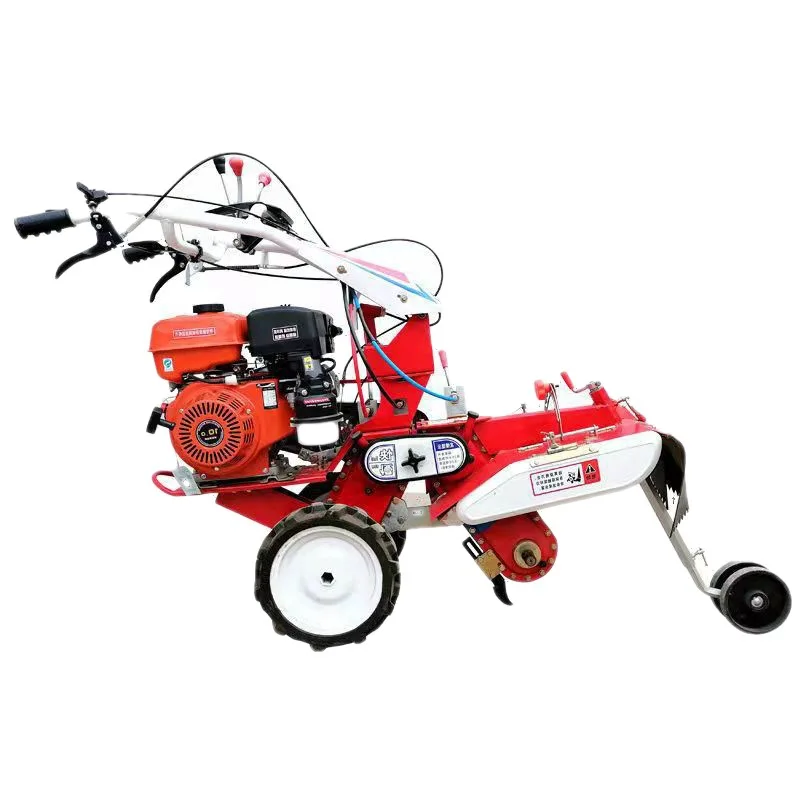 

Small Plow Micro Tiller Diesel Propelled Agricultural Ditcher Agricultural Fuel Farming Machinery Strawberry Ditching Machine