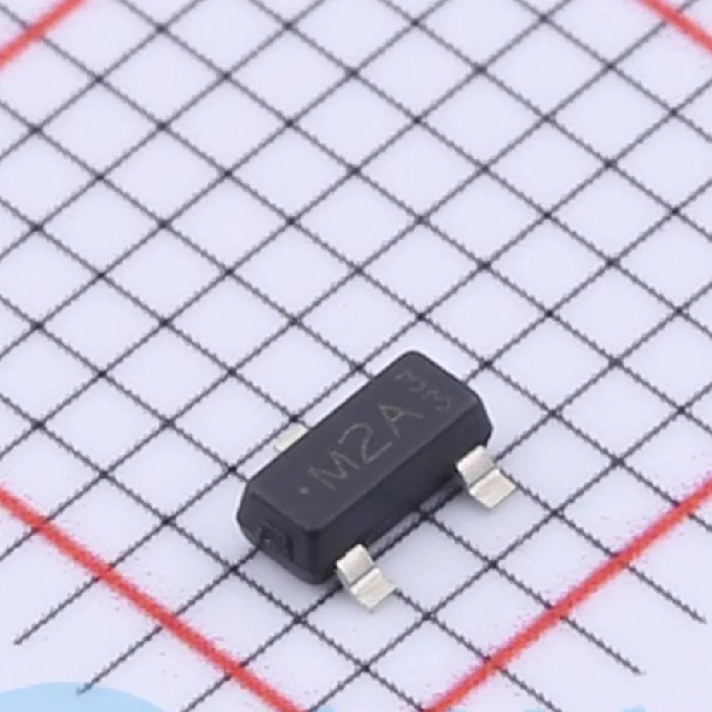 (10pcs) (Marking M2A) Bipolar transistor 40V 600mA NPN SOT-23