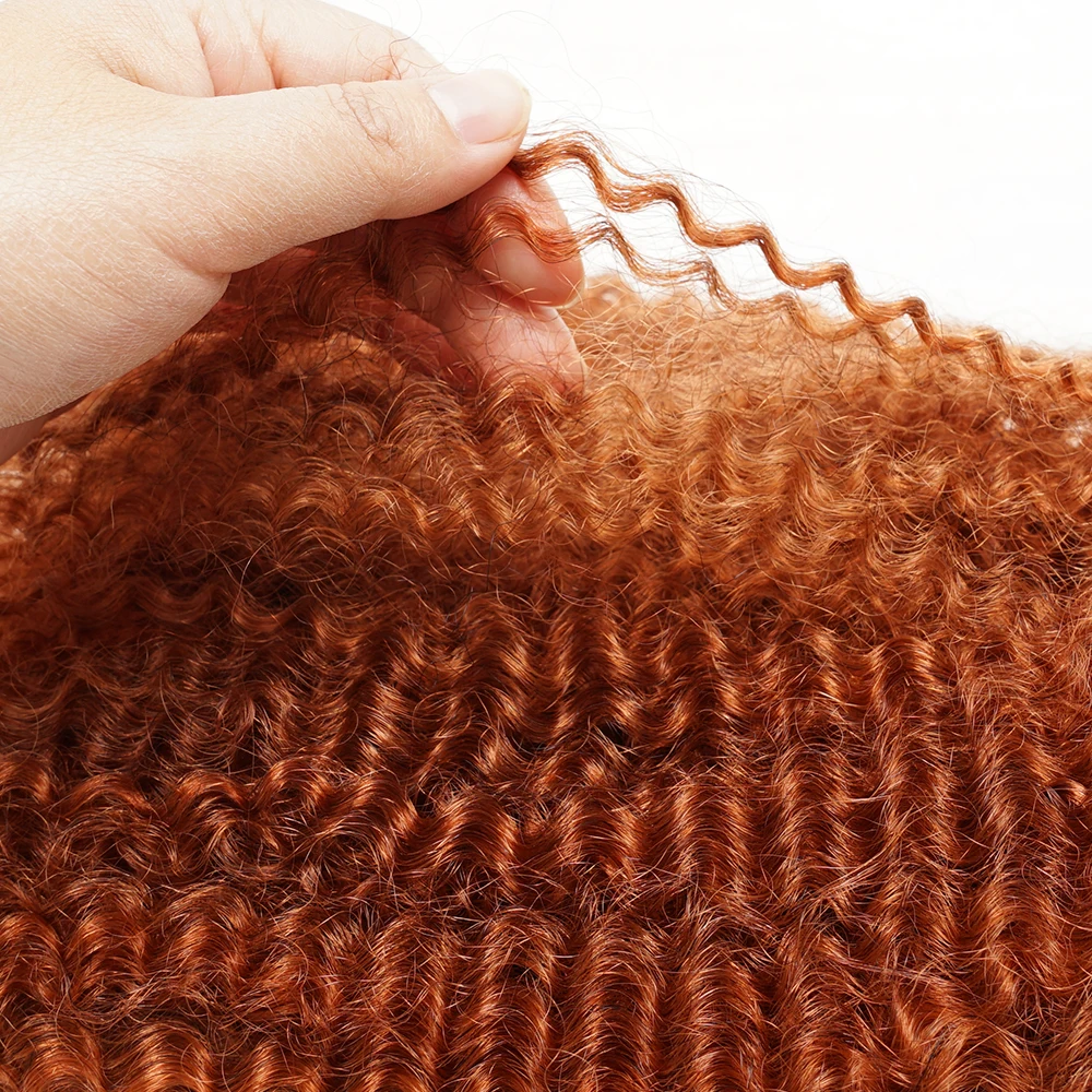 # 350 شعر بشري أفرو غريب # 27 شعر أشقر للتضفير # وصلات شعر مجعد 99J لضفائر التقلبات الصغيرة Microlocs
