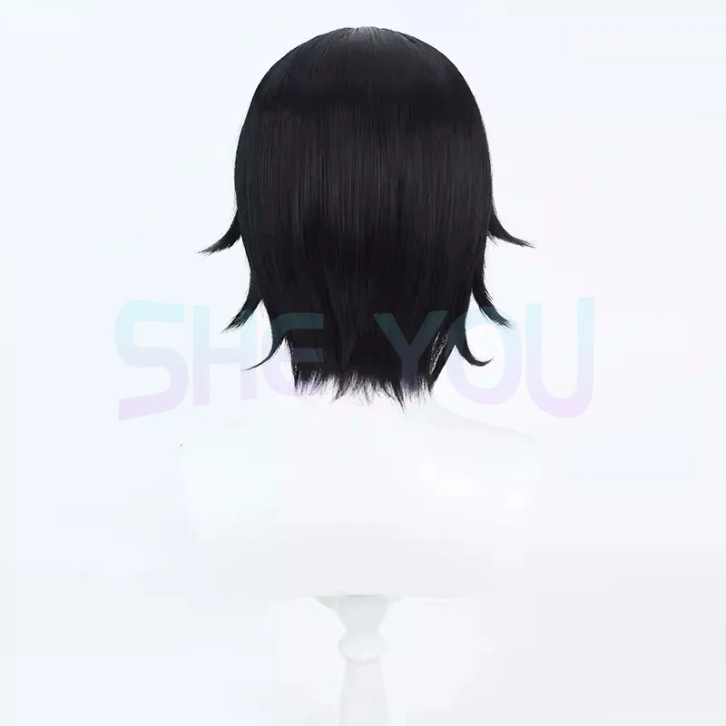 WAT Anime The Eminence in Cid Kageno／Shadow Cosplay High Temperature Wire Short Hair + Wig Cap 2025 New