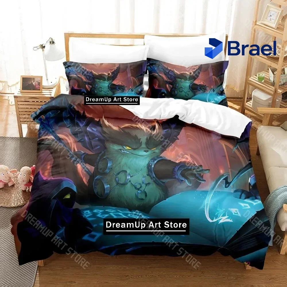 Exquisite 3D Print Wizard Of Legend Bedding Set Single Twin Full Queen King Size Bed Set Adult Kid Bedroom Duvetcover Sets Anime