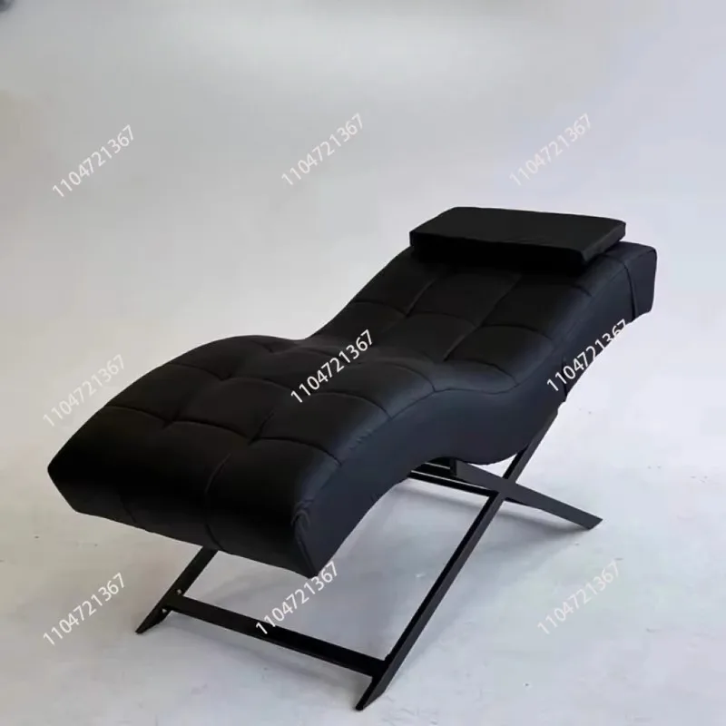 

2024, новая модель салона, черные изогнутые ресницы, спа-кровать для лица, регулируемый S-образный откидной массажный стол, кровать