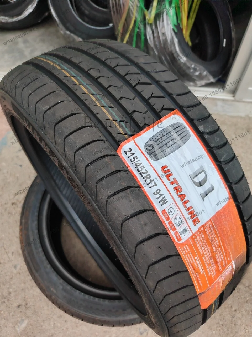 Brand new car tire 215/45R17 91W factory direct sales car parts tire 215/45ZR17