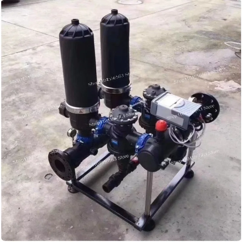 Automatic Backwash Self Cleaning Disc Filter For Industry Water Treatment & Agriculture Irrigation Lamination Water Filter