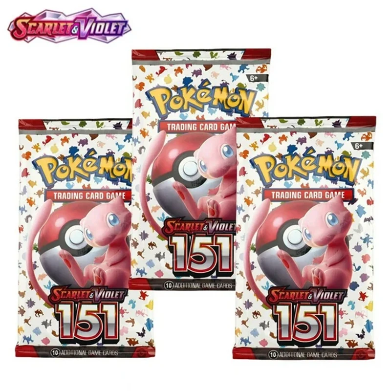 360pcs English Version Pokemon TCG: Scarlet & Violet 151 Classics Expansion Booster Box Pokemon Trading Card Box Collection card