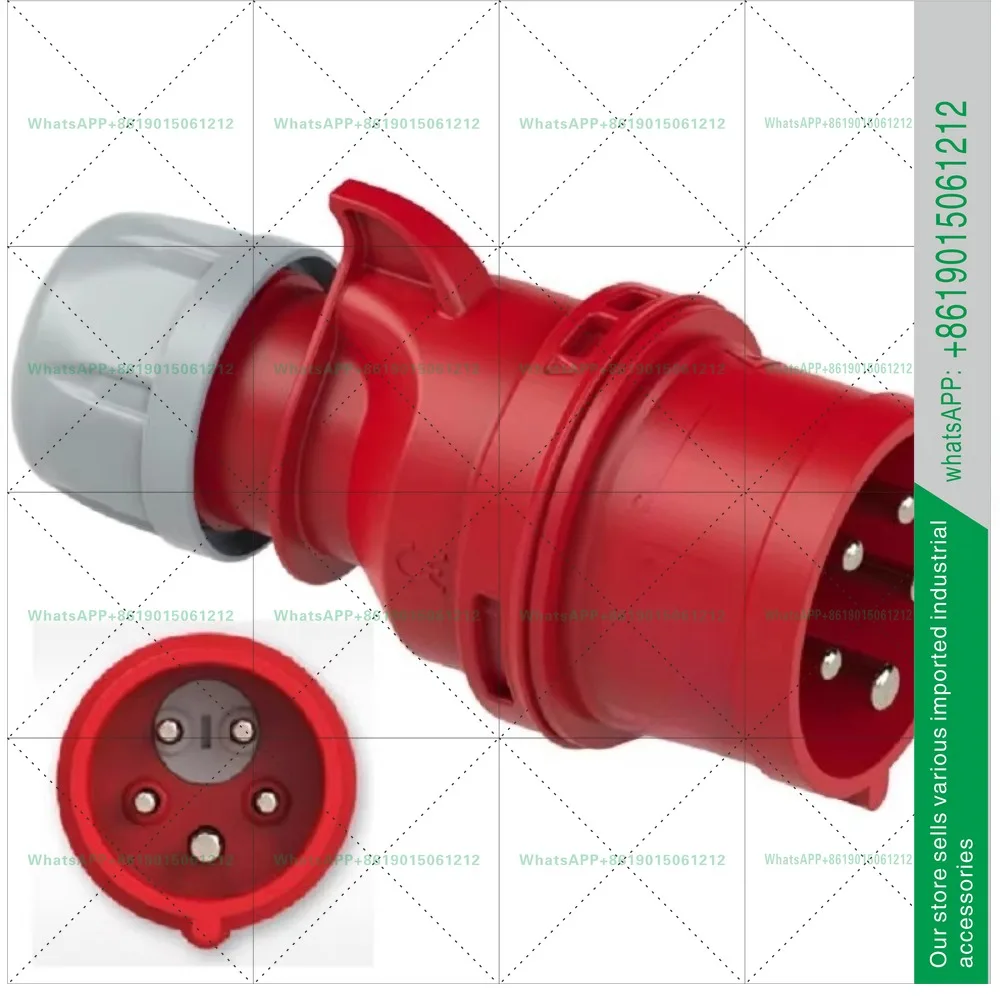 Handheld forward and reverse phase conversion plug Compression sanitation vehicle socket 380V16A/32A