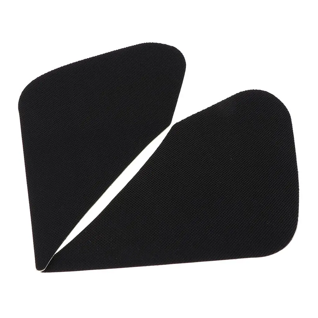 2 Pieces Tank Traction Pad Protective Side Pads Gas Pad Knee ,Black