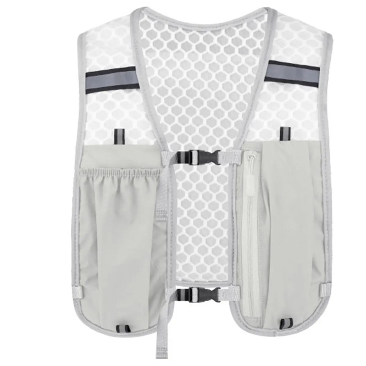 Fits for Running Hydration Vest Backpack Pack Marathoner Running Race Hydration for Trail Race Hiking Cycling Climbing Grey