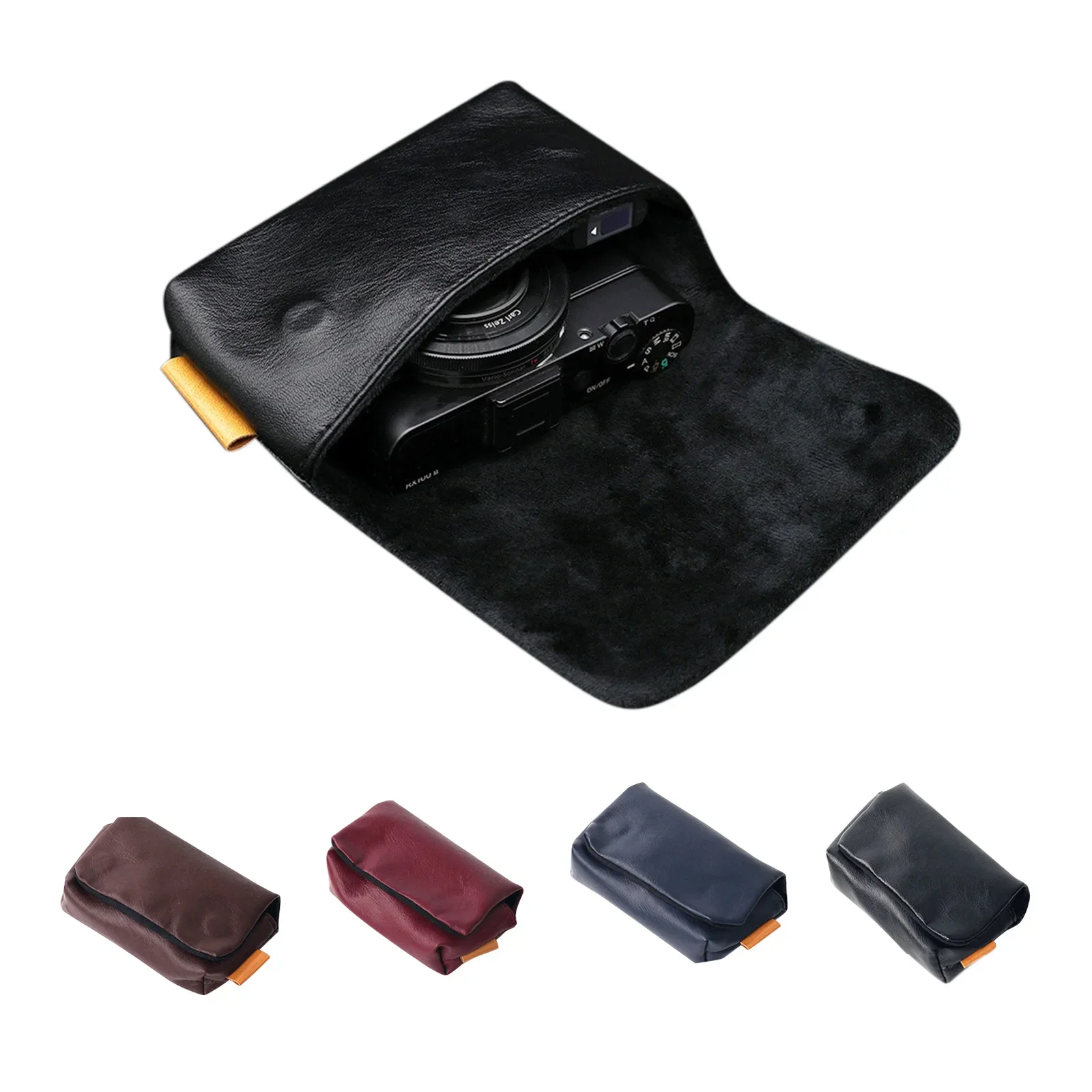 Compact Protective Camera Hand Bag Portable Carrying Pouch Compatible with Ricoh GR2 GR3X Canon G7X2 G7X3 Sony RX100 M3-M7