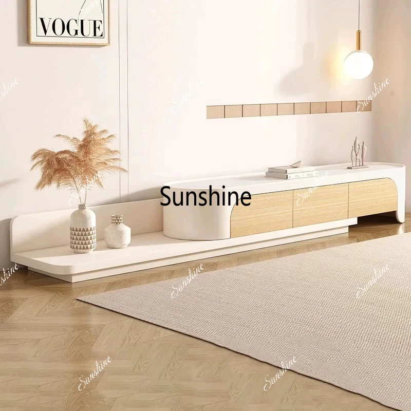 

Italian Kawaii Tv Stand Floor Adjustable Beauty Trendy Tv Stand Modular Minimalist Meuble De Télévision Furniture Living Room