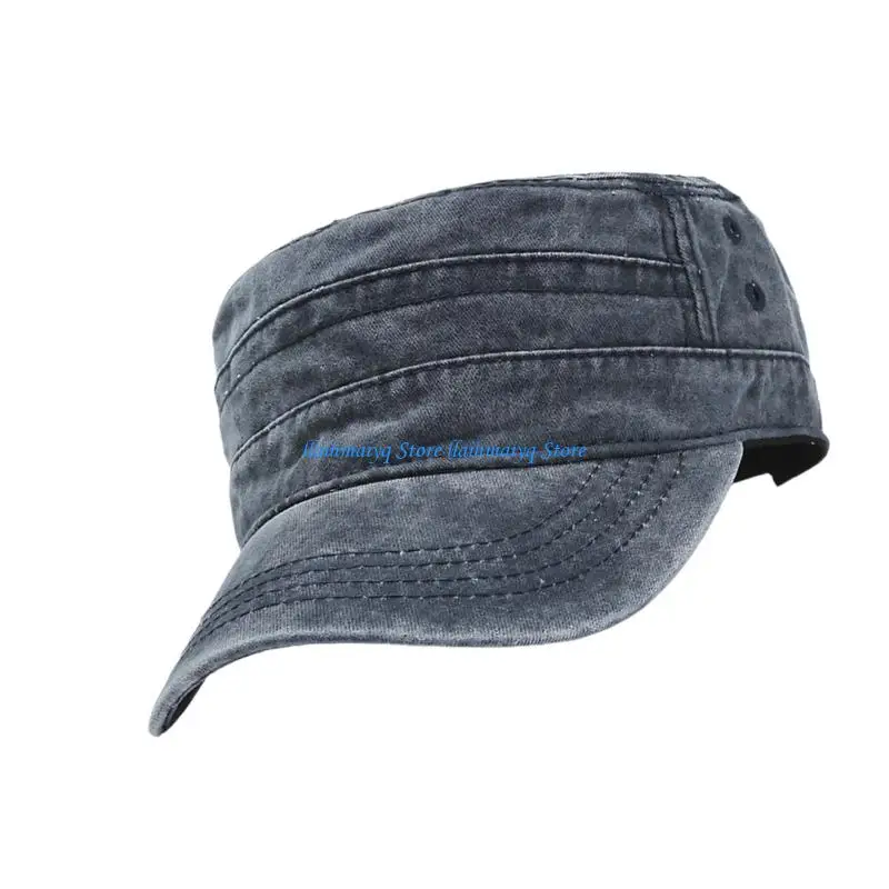 573B Comfortable Washing Jeans Baseball Cap Adjustable Closure Everyday Casual Hat