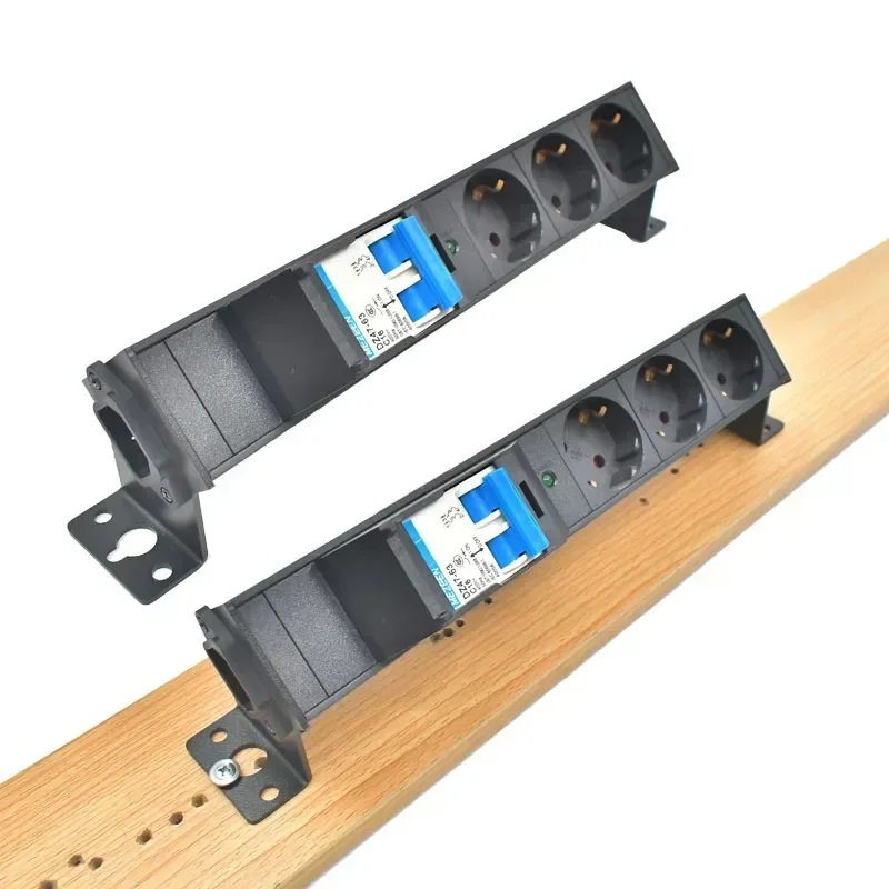 

Плата питания PDU, сетевой шкаф, порт C14, настольная розетка европейского стандарта, воздушный переключатель 1-9AC со светодиодным индикатором, без удлинителя