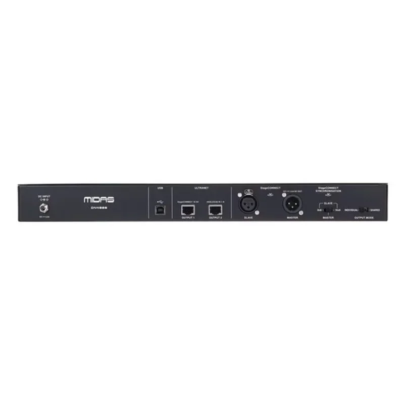 Midas DN4816-I StageConnect Interface With 16 Analogue Inputs & Ultranet Connectivity Stagebox 16 Balanced XLR Line Inputs