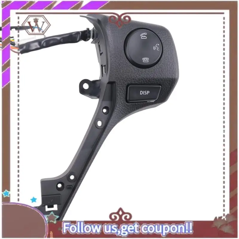 

A57E-Car Steering Wheel Buttons Audio Control Button For TOYOTA Corolla RAV4 2014-2018 84250-02560