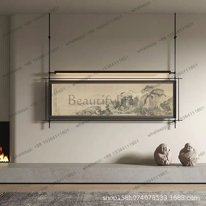 

Wrought iron decorative hanging paintings are sent by retro entrance hanging decoration manufacturers